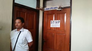 Ruang kerja Cipta Karya di Dinas PU TR Kota Tegal (dok. KM)