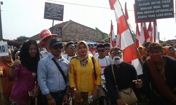 Kemeriahan acara perayaan HUT RI Ke-72 di Desa Purasari, Leuwiliang (dok. KM)