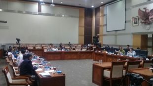RDP Komisi III DPR-RI dengak KPK, Selasa 26/9 (dok. KM)