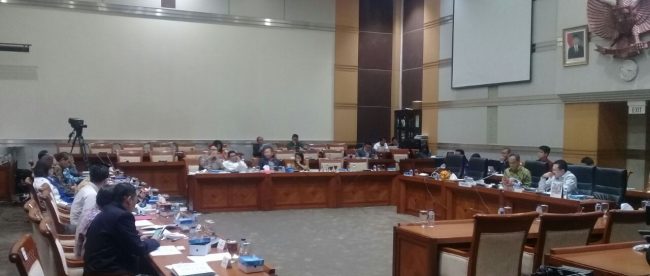 RDP Komisi III DPR-RI dengak KPK, Selasa 26/9 (dok. KM)
