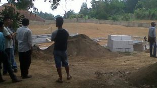 Bangunan bodong berdiri di atas tanah negara di Desa Sukagali, Kecamatan Megamendung, Kabupaten Bogor (dok. KM)