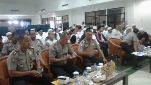 Peserta acara silaturahmi antara jajaran Polres Metro Jakarta Timur dengan tokoh agama, Rabu 20/9 (dok. kM)