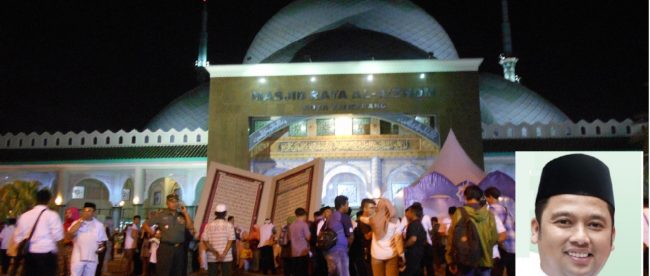 Festival Al A'zhom di Tangerang digelar di depan Masjid Raya Al=A'zhom (dok. KM)