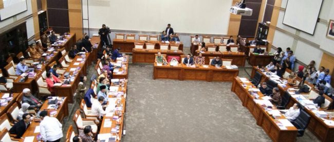 RDP Komisi III DPR dengan KPK, Senin 11/9 (dok. KM)