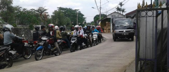 Peningkatan ruas Jalan T. Wiradiredja, Kelurahan Tanah Baru, Bogor Utara, Kota Bogor (26/9) (dok.KM)