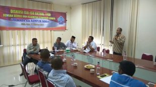 Diskusi FGD yang digelar Kesbangpol Kabupaten Pidie Jaya bersama tokoh dan ormas tentang Pilkada, Rabu 11/10 (dok. KM)