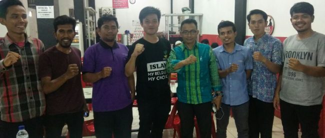 Silaturahmi mahasiswa bersama Anggota DPD RI dari Aceh, Sudirman (dok. KM)