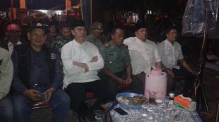 Suasana nobar film G30S/PKI di Kelurahan Cawang, Sabtu 30/9 (dok. KM)