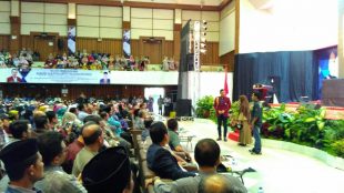 Agus Harimurti Yudhoyono (AHY) saat memberikan kuliah umum di Universitas Syiah Kuala, Banda Aceh (dok. KM)