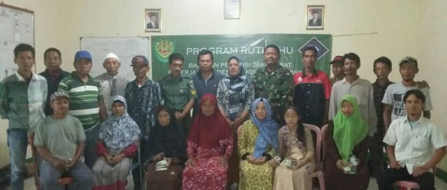 Koramil 2112 Kecamatan Rumpin, sosialisasikan bantuan RTLH ke 18 warga Desa Kampung Sawah (dok. KM)