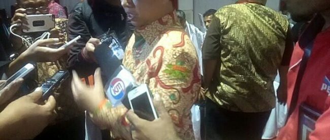 Sekjen Kementerian PDTT Anwar Sanusi Karim memberikan keterangan kepada awak media (dok. KM)