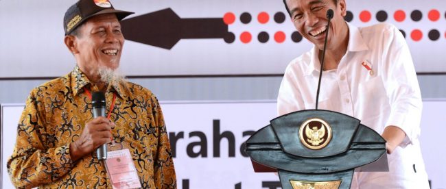 Presiden Joko Widodo di Pematang Siantar, Sumatera Utara, Senin 27/11 (dok. Setpres)