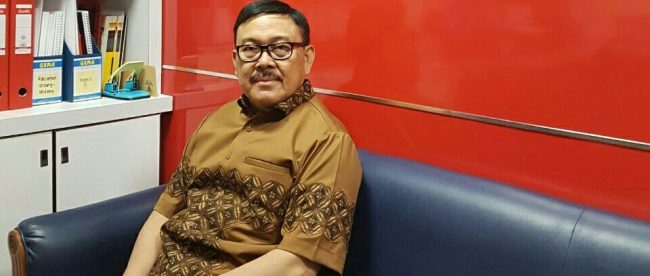 Anggota Komisi III DPR Eddy Kusuma Wijaya saat ditemui KM di ruang kerjanya (dok. KM)