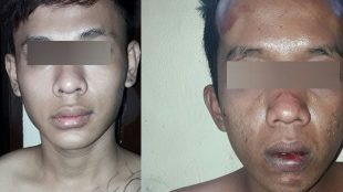 Dua pelaku curanmor yang berhasil diringkus oleh Polsek Pondok Aren, Tangsel, Rabu 6/12 (dok. KM)
