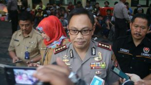 Kapolresta Bogor Kota Kombes Pol Ulung Sampurna Jaya saat diwawancarai awak media (dok. KM)
