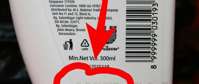 Salah satu produk kosmetik yang sudah kadaluarsa yang beredar di Bogor (dok. KM)