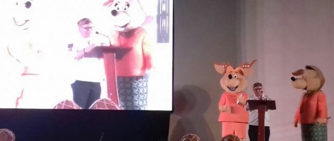 KPU Kota Bogor mengumumkan maskot Pilkada Kota Bogor 2018 (dok. KM)
