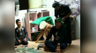 Bakal Calon Wakil Walikota Bogor Harry Ara Hutabarat (kanan, duduk) (dok. KM)