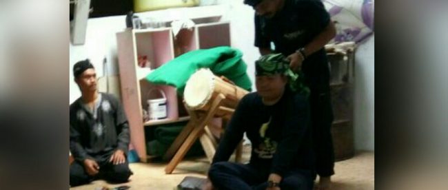 Bakal Calon Wakil Walikota Bogor Harry Ara Hutabarat (kanan, duduk) (dok. KM)