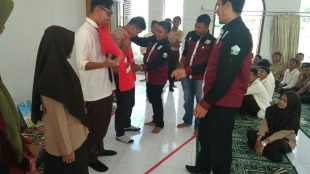Pelatihan kepemimpinan oleh SPMA Bireuen di MAN 2 Bireuen, Rabu 17/1 (dok. KM)