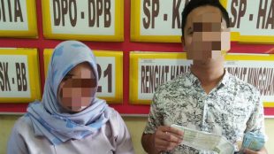IY (23) dan CR (22) pelaku Tindak Pidana Pencurian dan Penggelapan (dok.KM)