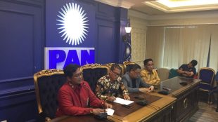 Konferensi Pers PAN di Gedung DPR, Senin 22/1 (dok. KM)