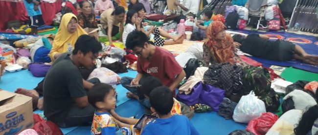 Suasana korban banjir di Jakarta Timur (dok.KM)