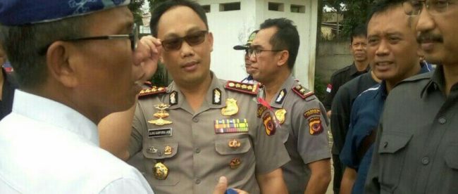 Jajaran Muspida Kota Bogor saat sidak Pasar Induk Kemang, Jalan Sholeh Iskandar, Kecamatan Tanah Sareal, Kota Bogor Rabu 14/02/2018 (dok. KM)