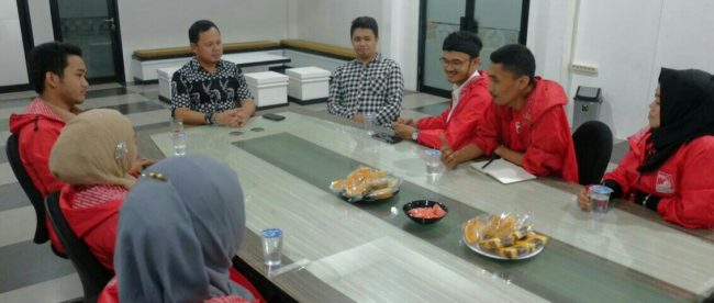 Kunjungan pengurus DPD PSI Kota Bogor ke Saung BADRA, Kamis 15/2 (dok. KM)