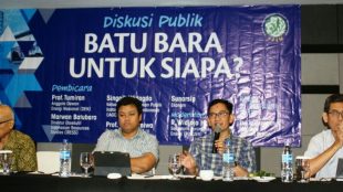 Diskusi Publik "Batubara untuk Siapa?" di The Akmani Hotel, Jakarta, Rabu 21/2/2018 (dok. KM)
