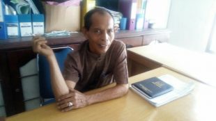 Kepala Dinas Perkebunan dan Peternakan Kabupaten Aceh Timur Ir. Syamsul Bahri, Jum'at, 23/2/2018 (dok. KM)