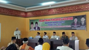 Suasana Pelantikan Bakomubin Provinsi Banten oleh Dewan Pengurus Pusat Bakomubin di Serang, Banten, Sabtu 24/2/2018 (dok. KM)
