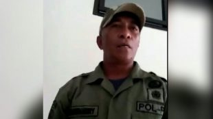 Oknum Pol PP yang diduga melakukan penganiayaan terhadap wartawan Bogor (dok. KM)