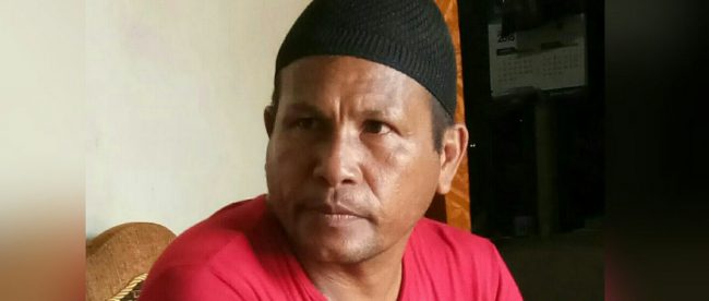 Kades Baskara Bakti, Bangka Tengah, Abidin Soa Mole (dok. KM)
