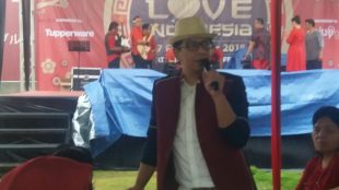 Penampilan Delon turut memeriahkan perayaan Cap Go Meh di Sentul City, Bogor, Jumat 2/3/2018 (dok. KM)