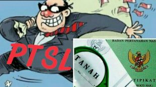 Ilustrasi pungutan liar dalam proses sertifikasi tanah PTSL