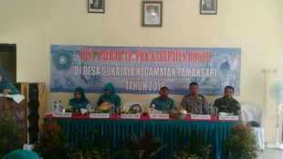 Kegiatan Bina Desa PKK Kecamatan Tamansari di Desa Sukajaya, Bogor 29/3 (dok. KM)