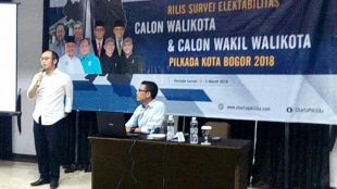 Konferensi pers Charta Politika tentang pemilihan Walikota dan Wakil Walikota Bogor 2018. (dok.KM)