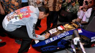Presiden Joko Widodo di IIMS 2018, Kamis 19/4/2018 (dok. Setpres)