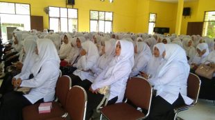 Peserta CPNS yang ikut diklat prajabatan di Idi, Aceh Timur, Senin 23/4 (dok. KM)