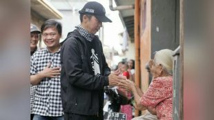 Calon Wakil Walikota Bogor Dedie A Rachim Saat Kunjungan Di Kelurahan Kebon Kelapa Kecamatan Bogor Tengah Kota Bogor (dok. KM)