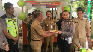 Peluncuran Samsat Masuk Desa (SAMADES) di Kelurahan Sindang BArang, Kota Bogor Senin 16/4 (dok. KM)