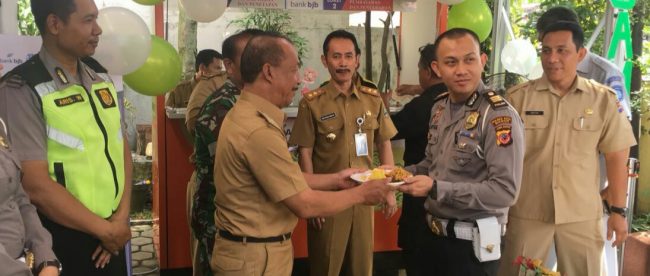 Peluncuran Samsat Masuk Desa (SAMADES) di Kelurahan Sindang BArang, Kota Bogor Senin 16/4 (dok. KM)