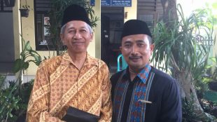 Sekcam Sukma Jaya, Mulyo, bersama Lurah Bakti Jaya, Pairin (dok. KM)