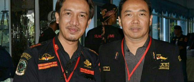 Ketua GIBAS Kota Bekasi, Deni Muhammad Ali (kanan)
