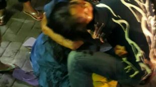 Korban aksi perampasan sepeda motor di Tangerang, Banten, Rabu 4/7/2018 (dok. KM)