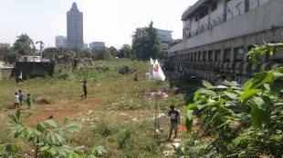 Lahan kososng di Cawang, Jakarta Timur, yang dikuasai oleh LSM PELOPOR (dok. KM)