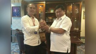 Ketua Umum PWRI Suriyanto PD bersama Komjen Pol (Purn) Susno Duadji (dok. KM)