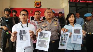 Polres Bogor mengungkap kasus tindak pidana Persetubuhan dan Pencabulan Terhadap Anak, Jumat 13/7 (dok. KM)