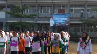 Peserta MPLS di SMAN 1 Bojonggede, Bogor (dok. KM)
